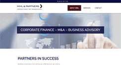 Desktop Screenshot of mml-partners.com